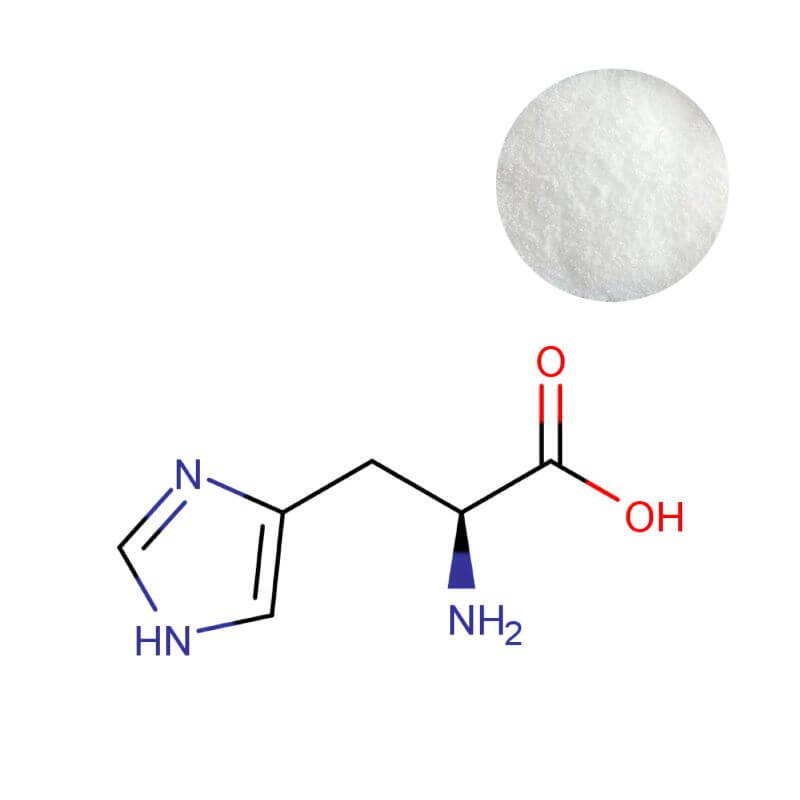 High-purity L-Histidine powder and structure for supplement and pharmaceutical formulations