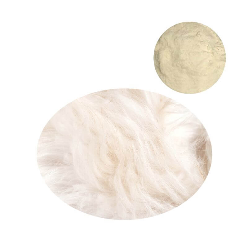 Bulk hydrolyzed keratin powder from sheep wool for nutricosmetic production