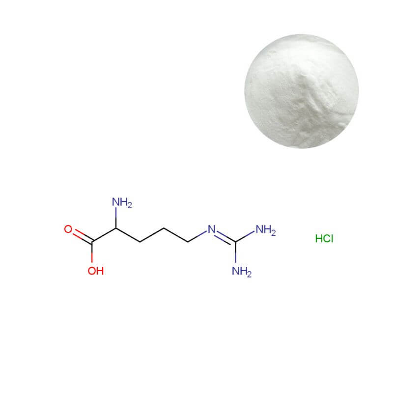 Bulk L-Arginine HCl Powder with Chemical Structure C6H14N4O2·HCl | White Crystalline Powder for Supplement Manufacturing