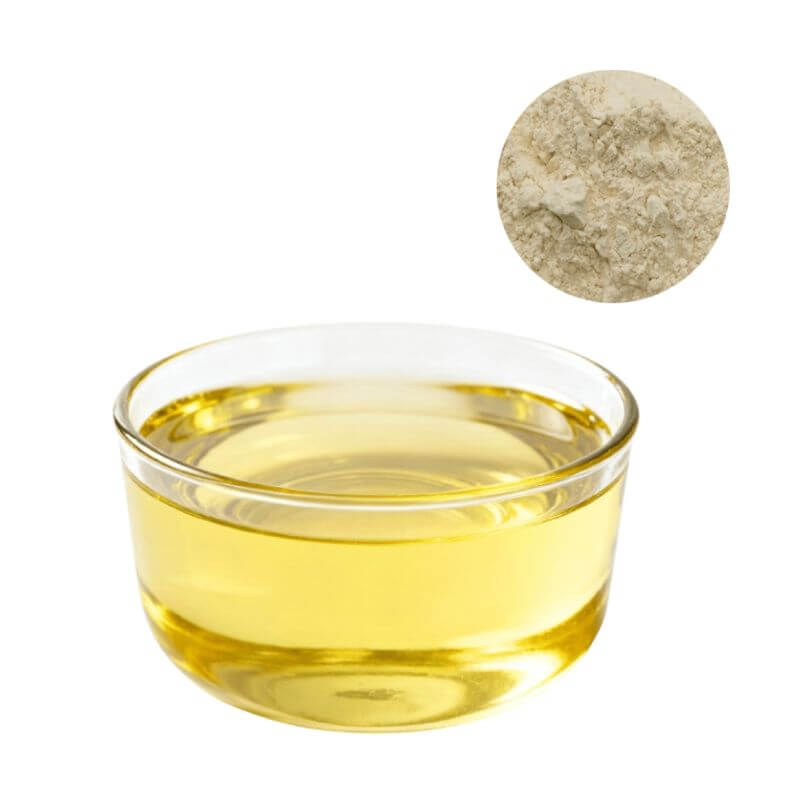 Natural mixed tocopherols powder, derived from non-GMO plant oils like soybean or sunflower oil.