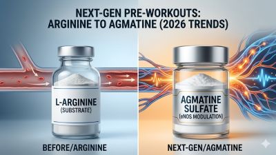 Technical breakdown of Agmatine Sulfate as an eNOS modulator for professional sports nutrition products.