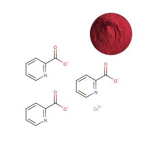 Bulk chromium picolinate powder purplish red mineral ingredient crystalline thumbnail