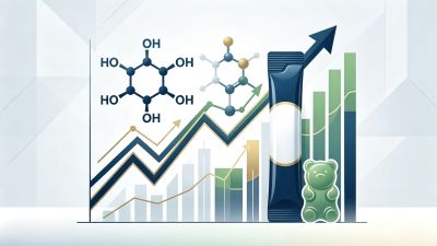 High purity d-chiro-inositol powder sample for PCOS metabolic supplement formulation.