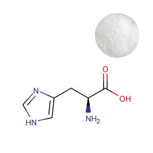 Premium L-Histidine powder raw material, USP grade, minimum 99% assay for bulk wholesale