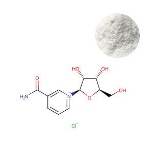 Bulk Nicotinamide Riboside Chloride powder for health supplement formulation.