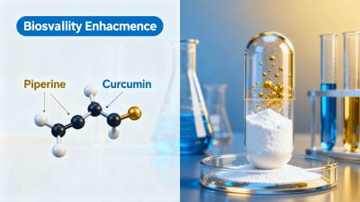 Increased Curcumin bioavailability with Piperine