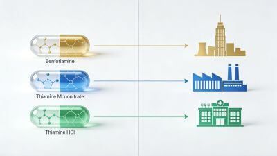 A guide to strategic Vitamin B1 form selection for product differentiation.